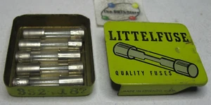 Littelfuse tipo 332 fusible .187A 250V vidrio 1/4"" x 1"" 3/16 A - Nuevo de lote antiguo Cantidad 5 - Imagen 1 de 2