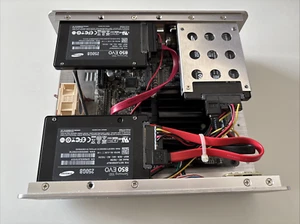 Home-NAS | Mini-PC | ASRock Q1900DC-ITX | 3x Samsung 850 Evo 250GB | 16GB RAM - Bild 1 von 8
