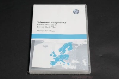 1T0919859B 1T0051859AM Navigations-Software DVD CD für Navi System OEM AUDI VW - Bild 1 von 4