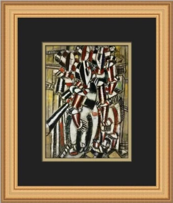 Impresión enmarcada personalizada Fernand Leger The Balcony Foto 1 de 2