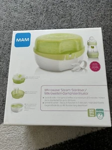 MAM Mikrowellen-Dampfsterilisator | Flaschensterilisator Baby - Bild 1 von 7