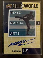 2011 Upper Deck World of Sports Athletes Anderson (The Spider) Silva Auto