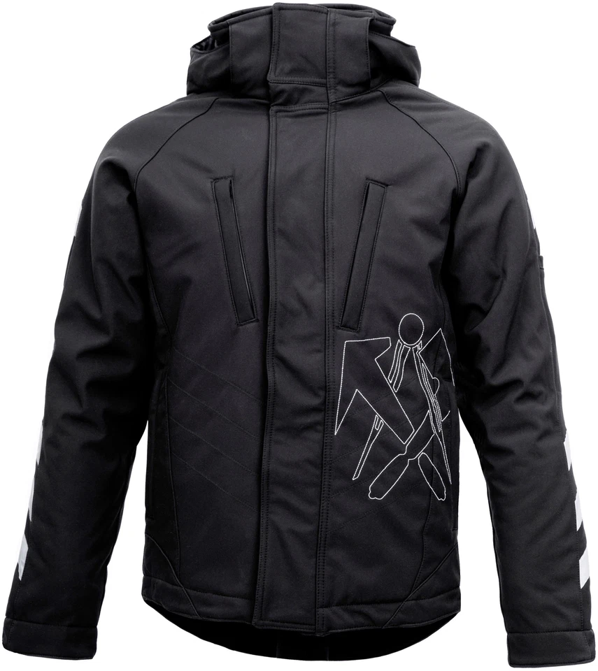 Job JOB-Dachdecker-Winter-Soft Shell Jacke KENNETH schwarz