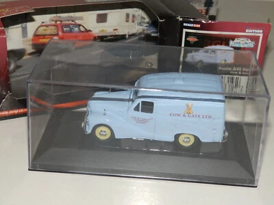 AUSTIN A40 VAN COW & GATE VANGUARDS 1/43 CORGI TOLE VA00319 BLEU - Photo 1/4