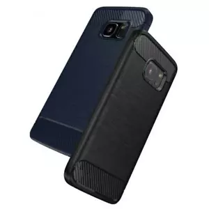 Coque en TPU souple en fibre de carbone pour Samsung Galaxy S8 - Photo 1 sur 2
