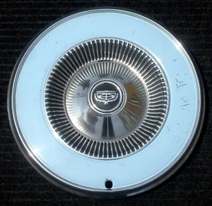 One Genuine Ford Maverick Comet 14" Hubcap Wheel Cover Light Blue 1972 1974 OEM - Picture 1 of 10