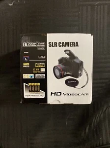16 mega pixel, 2.4" TFT Screen HD Video Cam-SLR Camera new in box - Picture 1 of 5