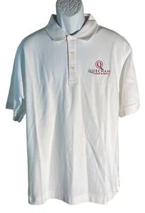 DEVON & JONES Men's Short Sleeve Button Down Polo Shirt QUECHAN CASINO RESORT - Picture 1 of 6