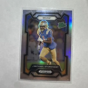 2024 Panini Prizm Draft Picks - Silver Prizm #195 J.Michael Sturdivant (RC) - Foto 1 di 2