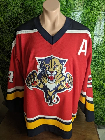 NHL Florida Panthers Hockey #54 Ryan Jardine Game Worn Sweater Koho Size 54 Cover