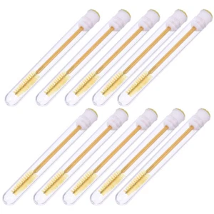 20 Pcs Eyelash Brush Empty Tube Rhinestone Wand Brushes Extensions Travel - Picture 1 of 12