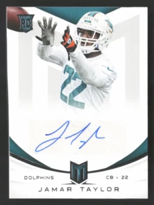 Tarjeta automática Jamar Taylor 2013 Panini Momentum plateada # 138/199 Dolphins - Imagen 1 de 2
