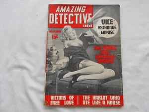AMAZING DETECTIVE CASES-DECEMBER,1940 VOL.1 NO.2 - Picture 1 of 2