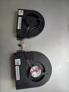 TWO (2) Genuine Dell Precision M4800 CPU GPU Cooling Fan Pair 0WGVF 2K3K7 - Picture 1 of 4