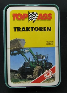 Quartett TRAKTOREN - ASS 3310/9 - NEU in Folie 1985 Technik Kartenspiel Bulldog - Picture 1 of 3