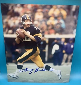 TERRY BRADSHAW 8x10 COLOR PHOTO SIGNED AUTOGRAPH PITTSBURGH STEELERS HOF -no COA - Picture 1 of 2