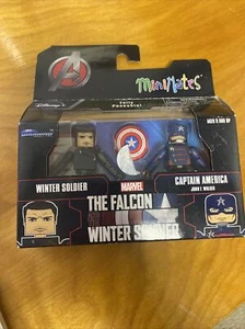 MARVEL Minimates Winter Soldier & Captain America Walgreens NEW - Picture 1 of 2