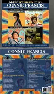 CONNIE FRANCIS-WHO'S SORRY/KINDER/SINGEN MIT/DEUTSCHE FAVORITEN-STEREO DEBÜTS-2 CDS - Bild 1 von 1