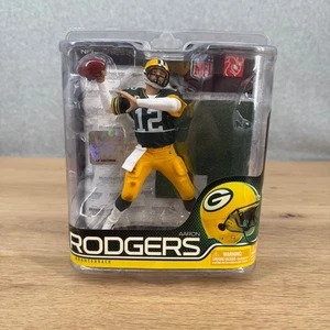 Figurina Aaron Rodgers #12 NFL Green Bay Packers McFarlane Serie 27 NUOVA IN SCATOLA - Foto 1 di 10