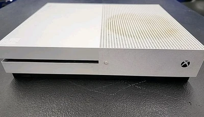 Consola Microsoft XBOX One S 1TB blanca solo modelo de disco Foto 1 de 4