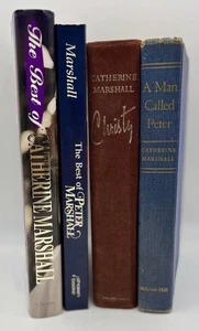 Catherine Marshsll Books Lot of 4 Christy - Man Called Peter - Best of Catherine - Picture 1 of 3