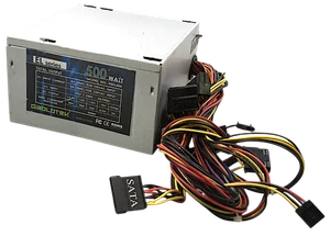 Diablotek EL Series 500 Watt ATX Power Supply PSEL500 - Picture 1 of 9