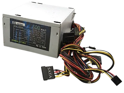 Diablotek EL Series 500 Watt ATX Power Supply PSEL500 - Image 1 of 4