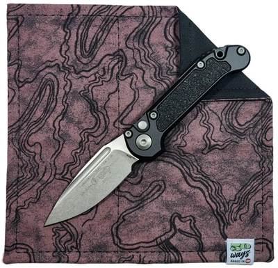 50 WAYS POCKET POCKET HANK Everyday Carry EDC Gear Desert Topography Red Topo - Image 1 of 3
