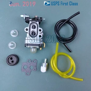 Carburetor & Fuel line Kit for Walbro MITSUBISHI TLE 26 FD XB 29 S - Picture 1 of 2