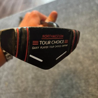 Vintage Northwestern Tour Choice Gary Player Chipper Steel Shaft Golf Club Used - Image 1 of 4