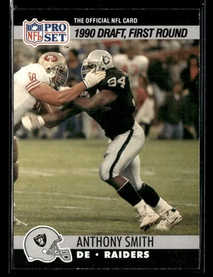 1990 Pro Set Anthony Smith #679 Rookie - Image 1 of 2