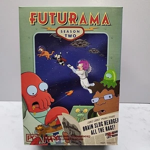 Futurama Complete Season 2 (4 Disc Box Set) DVD VGC - Picture 1 of 3