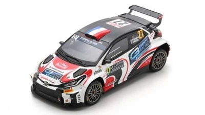 MODELLINO AUTO STATICO SPARK TOYOTA YARIS RALLY MONTE CARLO 2024 LEFEBVRE 1/43 - Immagine 1 di 4
