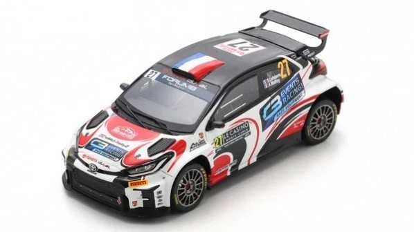TOYOTA YARIS N.27 6TH RC2 RALLY MONTE CARLO 2024 LEFEBVRE-MALFOY 1 43 Spark Mode