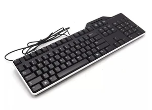 NOWA klawiatura USB Dell z czytnikiem kart inteligentnych czarna KB813 34GPR - *NOWA* - Zdjęcie 1 z 2
