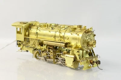 Hallmark Brass C-2A HO DC Scale Locomotive Missouri Kansas Texas 0-8-0 Unpainted - Image 1 of 4