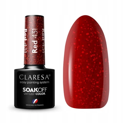Claresa Hybrid-Nagellack ROT 431 -5g - Bild 1 von 3