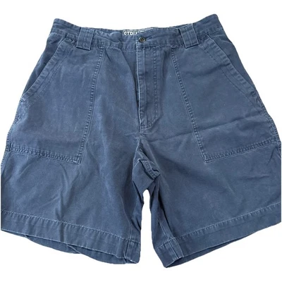 Pantalones cortos vintage Structure para hombre azul marino talla 35 Foto 1 de 4