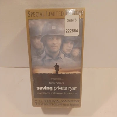 Saving Private Ryan (VHS, 2000, 2-Tape Set, Special Limited Edition) - Image 1 of 2