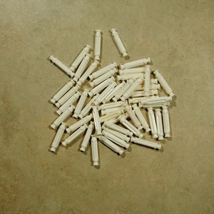 KNEX 50  White Rods 1.5 in. K'nex Standard Parts and Pieces - Picture 1 of 1