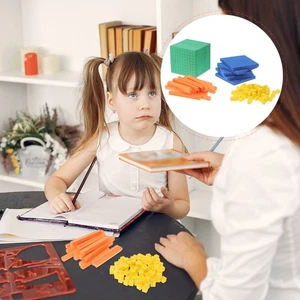 Mathematical Counting Model Toddler Child Number Cubes for Maths Blocks - Picture 1 of 10