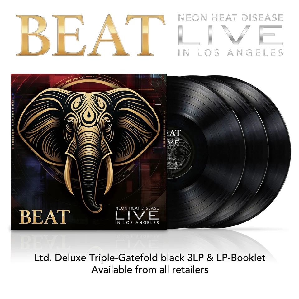 BEAT Neon Heat Disease: Live in Los Angeles 2024 (Vinyl LP) 12" Album Box Set - Immagine 1 di 1