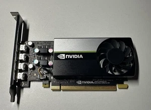 NVIDIA Quadro T1000 4GB GDDR6 4x miniDP M16993-001 M41413-001 PCIe Graphics Card - Afbeelding 1 van 3