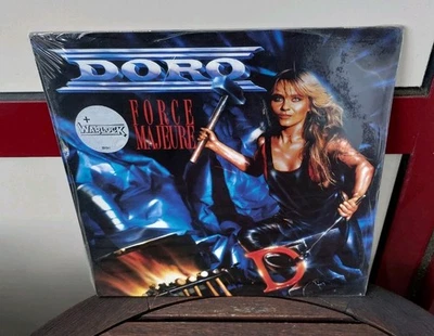 Doro Force Majeure Embossed Cover NEW NEW EU 1989 VINYL LP SCHALLPLATTE Metal - Bild 1 von 4