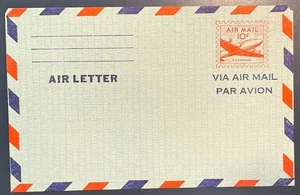USPS Scott UC16 10c Air Letter folded - Picture 1 of 2