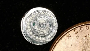 MINIATURE COIN 1150 to 1350 GERMANY BRACTEATE PROOF LIKE STERLING SILVER - Picture 1 of 2