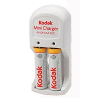 Kodak Rechargeable Batteries and Mini Charger - Image 1 of 3