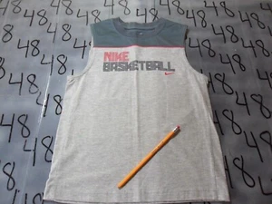 Small Youth Size 7! Nike Basketball (damaged) T Shirt - Picture 1 of 4
