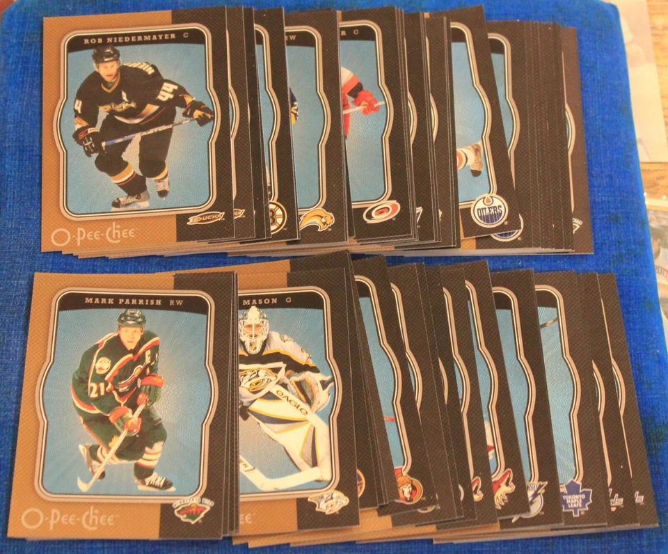 2007-08 OPC MICROMOTION PARALLEL HOCKEY CARDS YOUR CHOICE - Image 1 of 1