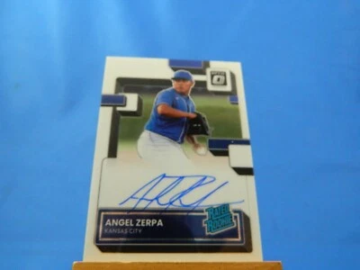 Angel Zerpa Donruss Optic 2022 RC Rated Rookie Autograph Auto - Image 1 of 2